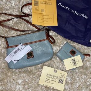 Dooney & Bourke Crossbody + Wallet Set GENUINE